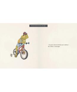Papa-Livros | Eu quero andar sem rodinhas!