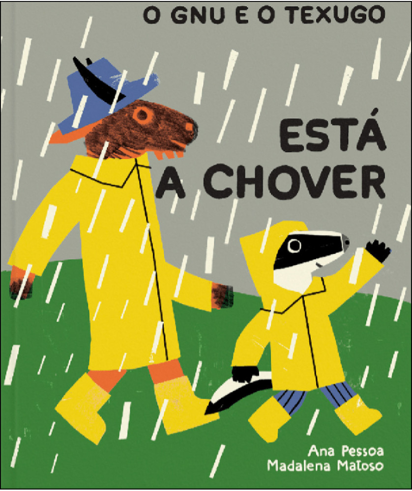 Papa-Livros | O Gnu e o Texugo - Está a chover Papa-Livros | O Gnu e o Texugo - Está a chover